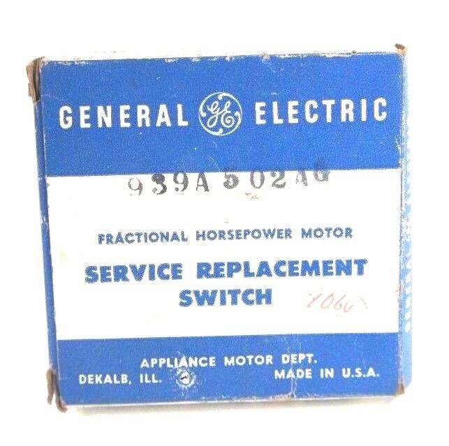 NIB GENERAL ELECTRIC 939A502AG SERVICE REPLACEMENT SWITCH