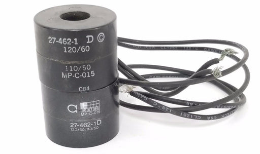 LOT OF 2 ASCO 27-426-1-D SOLENOID COILS 110-120V, 50/60HZ, MP-C-015