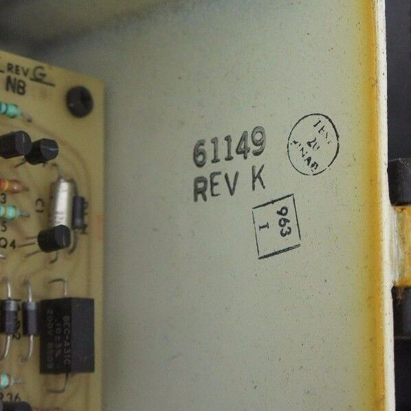 BOSTON GEAR INCOM RATIOTROL 61149 REV. K W/ 1039486-01 REV G AC CONTROL BOARD