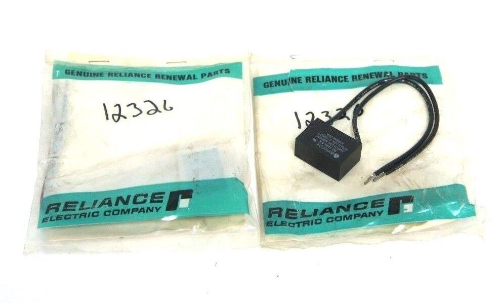 LOT OF 2 NEW RELIANCE ELECTRIC 600686-33A SUPPRESSORS 600VDC 0.5MFD, 60068633A