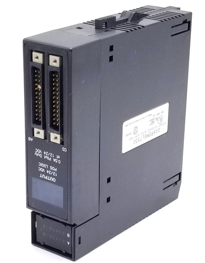 GE FANUC IC693MDL753C OUTPUT MODULE 12/24 VDC, 0.5A, 32 PT POS