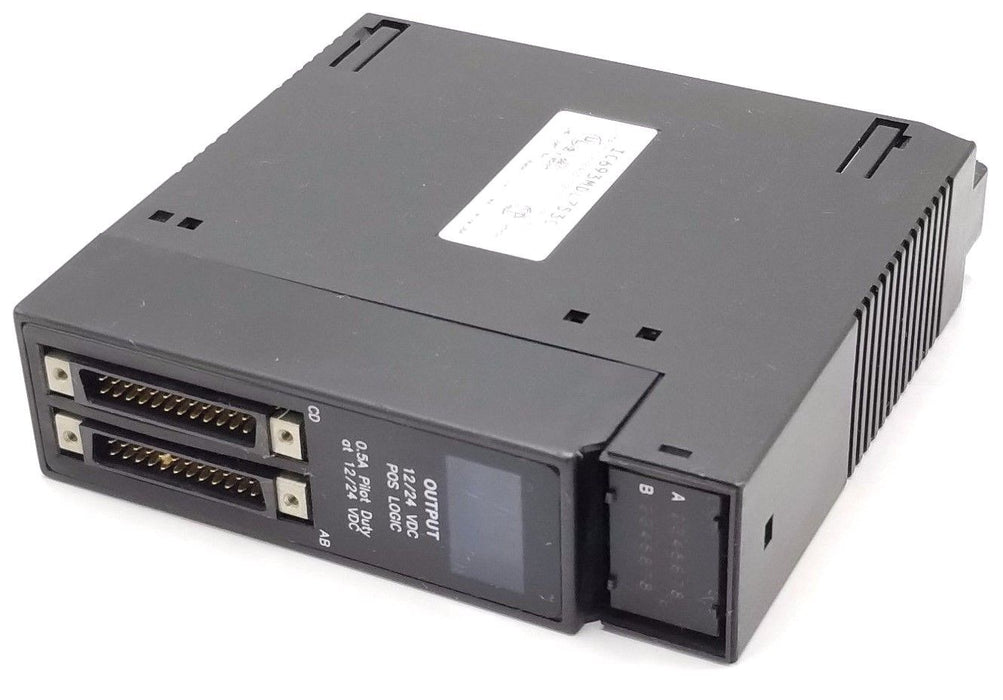 GE FANUC IC693MDL753C OUTPUT MODULE 12/24 VDC, 0.5A, 32 PT POS
