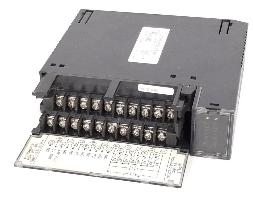 GE FANUC IC693MDL634B INPUT MODULE 24VDC, 8 PT POS/NEG FAST