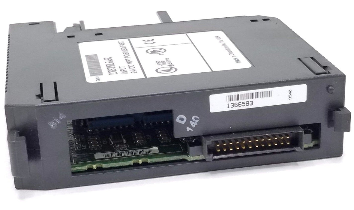 GE FANUC IC693MDL646C INPUT MODULE 24VDC 16PT POS/NEG FAST MISSING DOOR & COVER