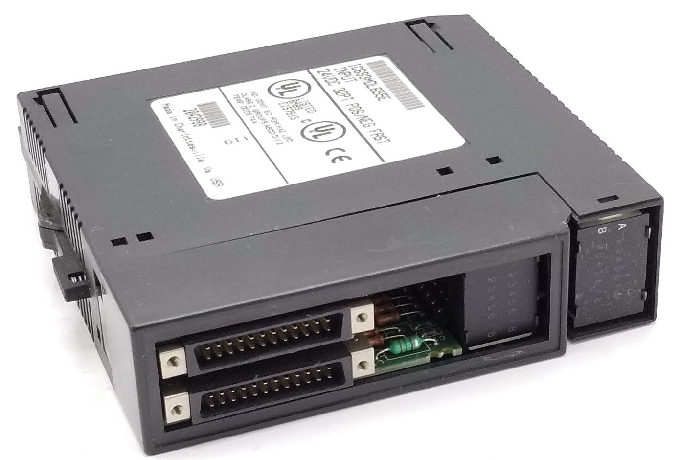 GE FANUC IC693MDL655E INPUT MODULE 32PT, 24 VDC POS/NEG FAST MISSING COVER