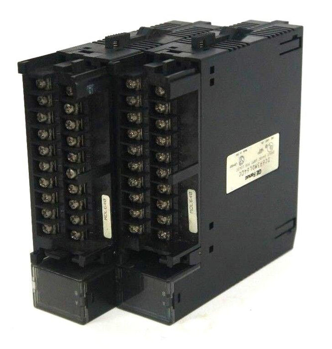 LOT OF 2 GE FANUC IC693MDL640C INPUT MODULE 24VDC 16 PT POS LOGIC MISSING DOORS