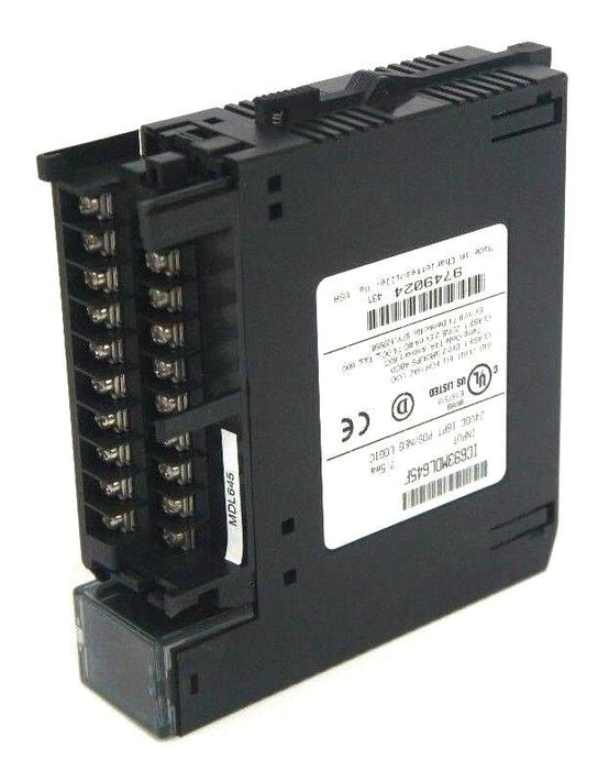GE FANUC IC693MDL645F INPUT MODULE 24VDC 16PT POS/NEG LOGIC MISSING DOOR