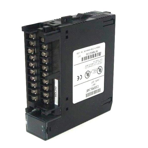 LOT OF 2 GE FANUC IC693MDL240F INPUT MODULES 120VAC, 16PT, MISSING DOORS