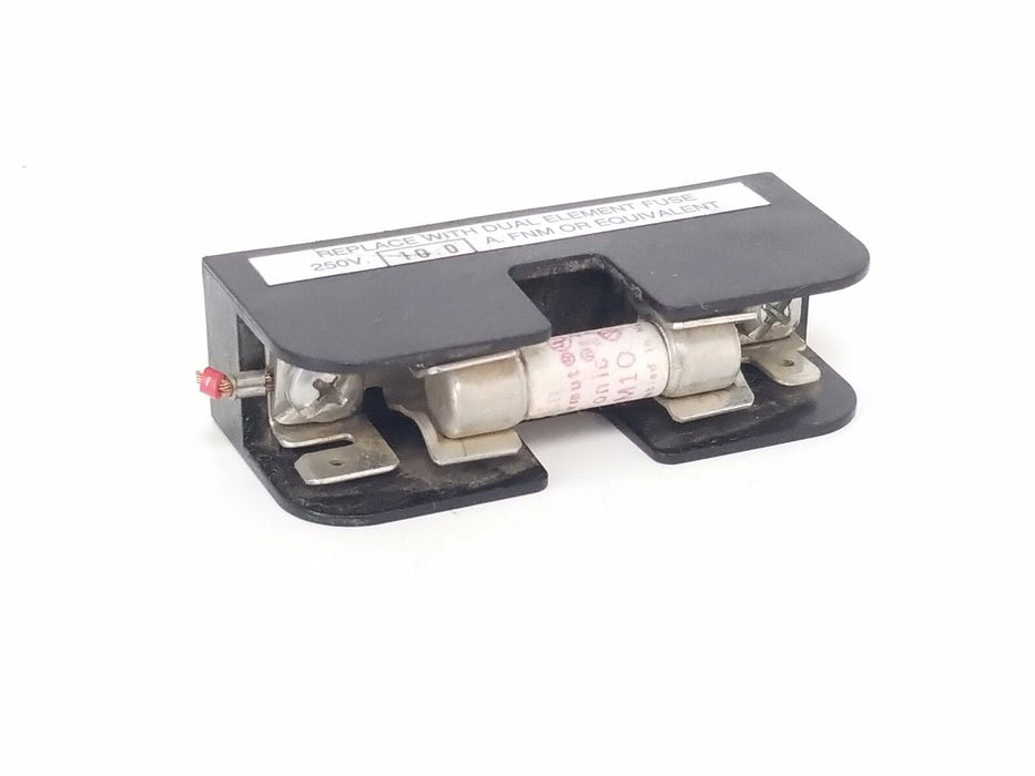 GOULD SHAWMUT 30321AB FUSE BLOCK 30AMP 1P 600VAC W/ GOULD SHAWMUT TRM10 FUSE