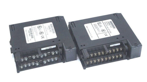 LOT OF 2 GE FANUC IC693MDL741E OUTPUT MODULES 12/24VDC, 0.5A, 16PT NEG