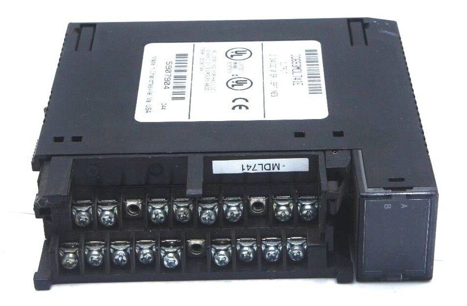 LOT OF 2 GE FANUC IC693MDL741E OUTPUT MODULES 12/24VDC, 0.5A, 16PT NEG
