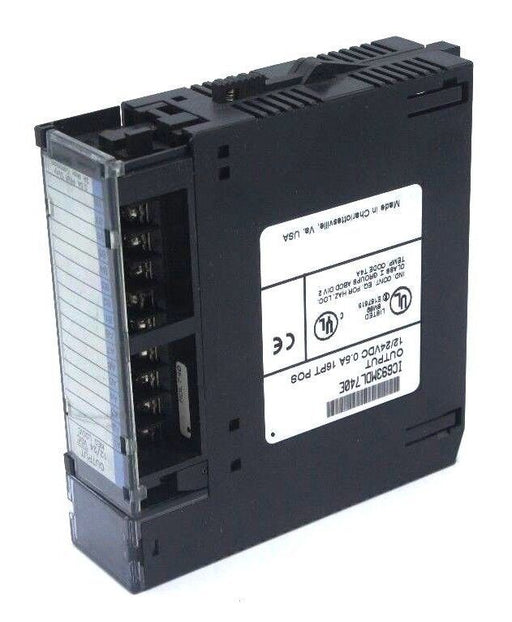 GE FANUC IC693MDL740E OUTPUT MODULE 12/24 VDC, 0.5A, 16 PT POS