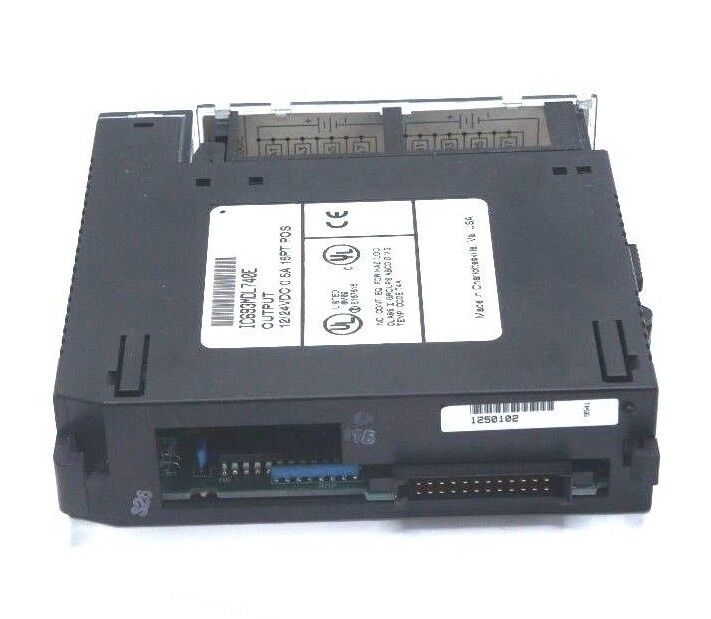 GE FANUC IC693MDL740E OUTPUT MODULE 12/24 VDC, 0.5A, 16 PT POS