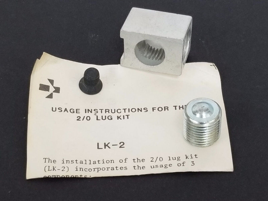 LOT OF 6 NEW GOULD MODICON LK-2 LUG KITS LK2 2/0