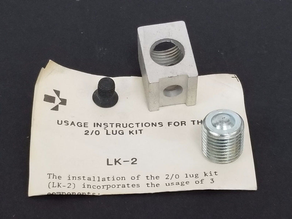 LOT OF 6 NEW GOULD MODICON LK-2 LUG KITS LK2 2/0