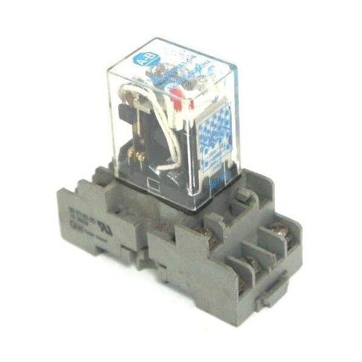 EAGLE SIGNAL 60 SY4S-05 RELAY SOCKET WITH AB 700-HC14A1-1-4 SER. B