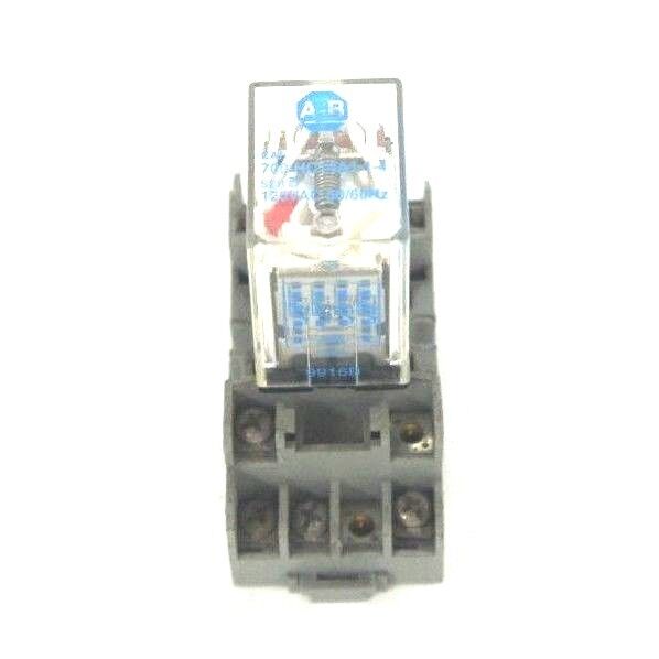 EAGLE SIGNAL 60 SY4S-05 RELAY SOCKET WITH AB 700-HC14A1-1-4 SER. B
