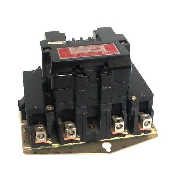 SQUARE D 8903SQO3 LIGHTING CONTACTOR 100A, 277/347/480/600V, SER A, 8903SQO3V04