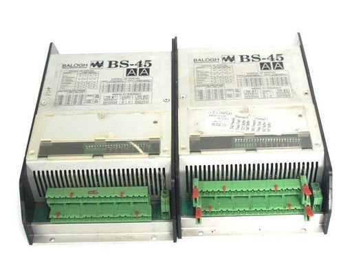LOT OF 2 BALOGH BS-45-AA SERIAL CONTROL MODULES BS45AA