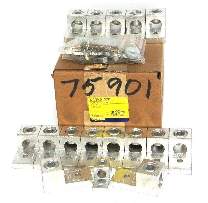 NIB SQUARE D DASKS1000 ALUMINUM LUG KIT