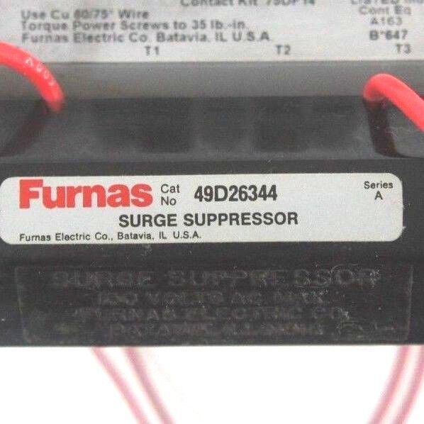 FURNAS 14DS+32A STARTER SER. B, 200-575VAC, 7-1/2-10HP, 27 AMP MAX W/ 49D26344