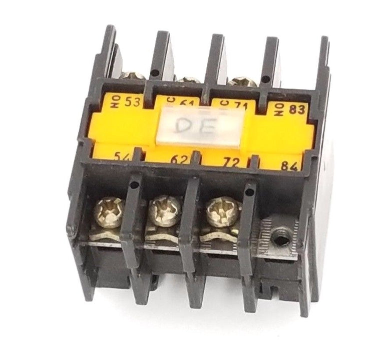 TELEMECANIQUE LA1D22 AUXILIARY CONTACT 2NO/2NC FRONT MOUNT 660V, 10A