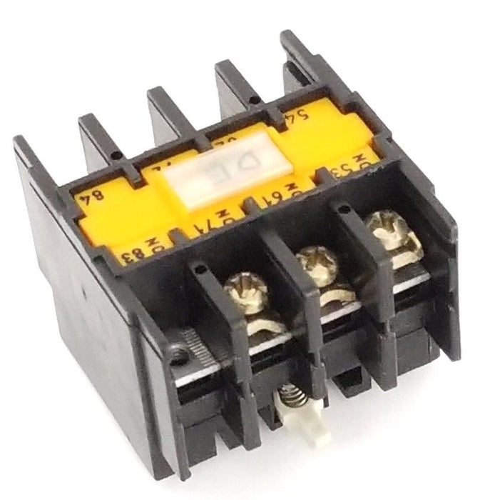 TELEMECANIQUE LA1D22 AUXILIARY CONTACT 2NO/2NC FRONT MOUNT 660V, 10A