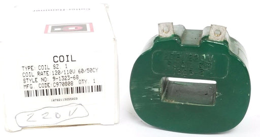 NIB EATON CUTLER-HAMMER 9-1323-68 COIL 9132368, SIZE 1, 120/110V 50/60CY