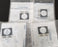 LOT OF 4 NEW ALLEN BRADLEY 800T-X618 LEGEND PLATES 800TX618, SER. A