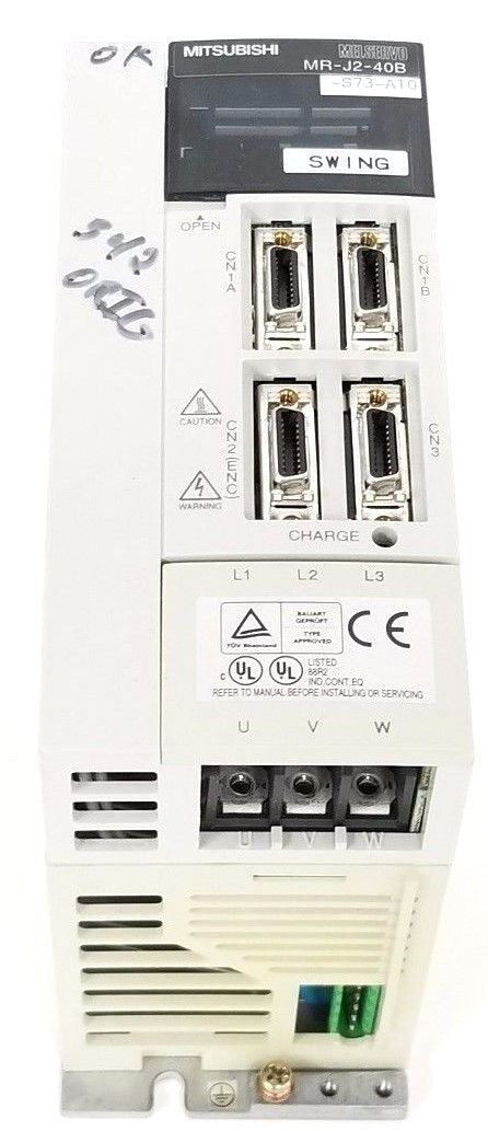 MITSUBISHI MR-J2-40B-S73-A10 AC SERVO DRIVE MRJ240BS73A10 (400W)