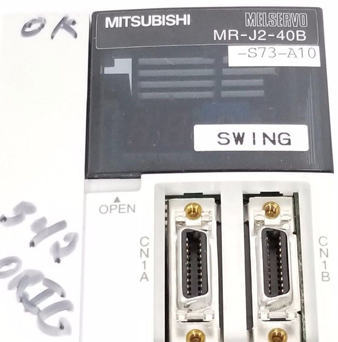 MITSUBISHI MR-J2-40B-S73-A10 AC SERVO DRIVE MRJ240BS73A10 (400W)