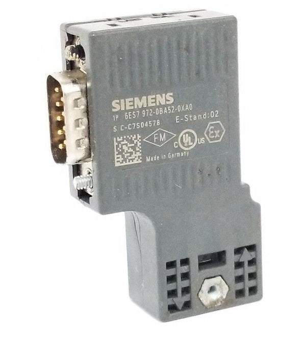 SIEMENS 6ES79720BA520XA0 BUS CONNECTOR 90 DEGREES, 6ES7-972-0BA52-0XA0