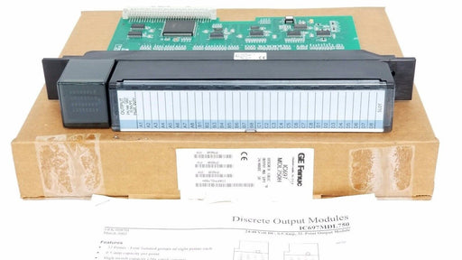 NIB GE FANUC IC697MDL750H DISCRETE LOGIC OUTPUT MDL 32PT, 24/48VDC, .5A