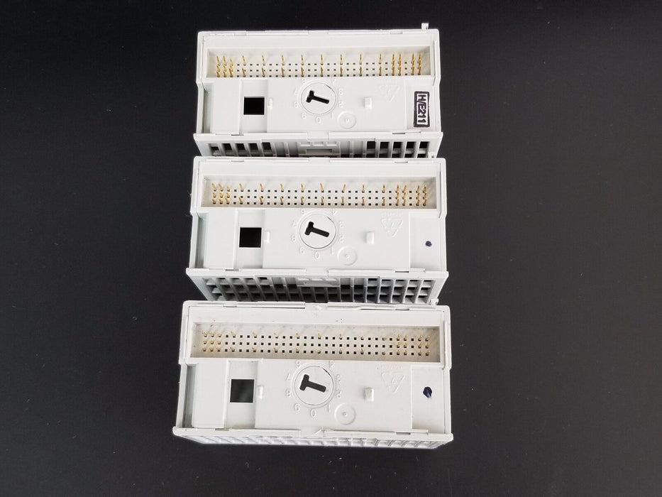 LOT OF 3 ALLEN BRADLEY 1794-IB16 FLEX I/O MODULES SER. A REV. A01, 1794IB16
