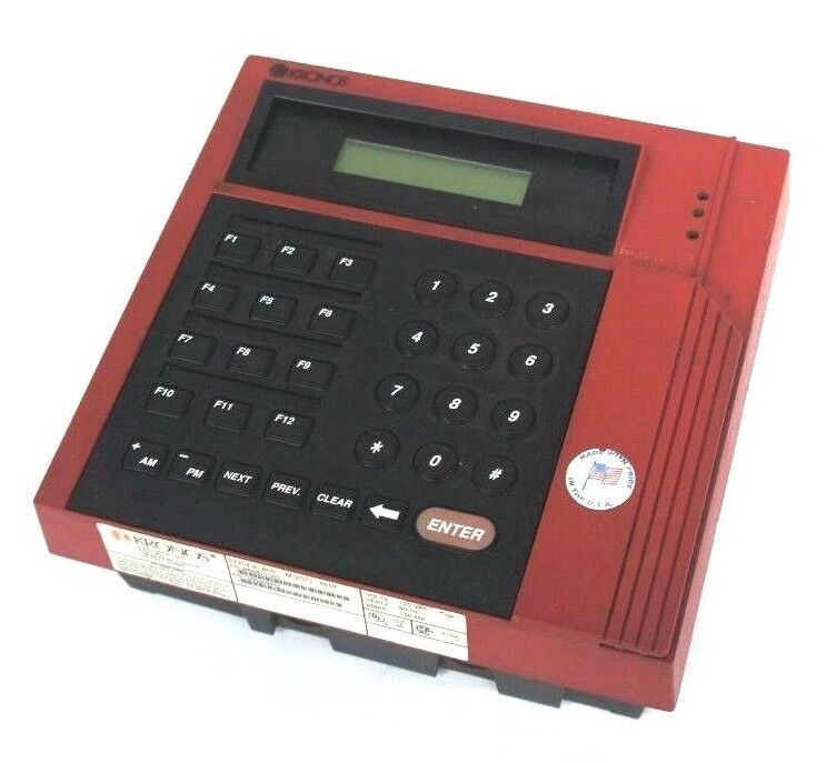 KRONOS 8600615-001 DIGITAL TIME CLOCK MODEL 460F 120 VAC, 60 HZ, 150 MA