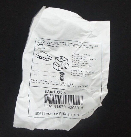 BAG OF 5 NEW CUTLER HAMMER 624B100G19 TERMINAL KIT