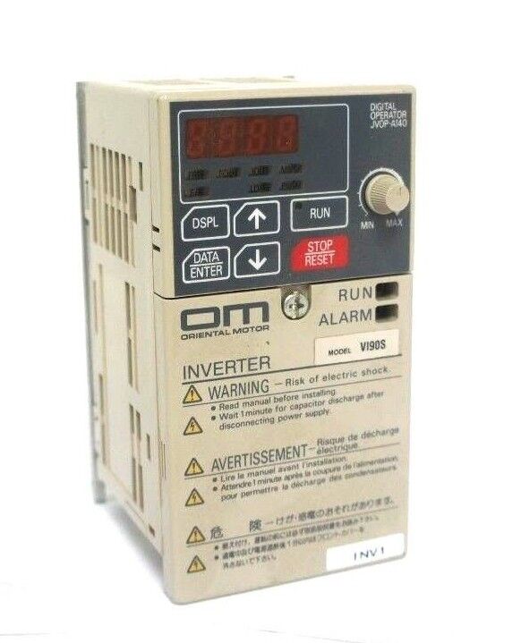 ORIENTAL MOTOR VIS-100 AC DRIVE 100W, MODEL VI90S VIS100