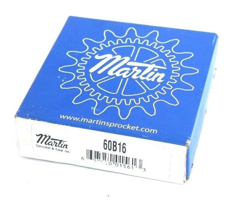 FACTORY SEALED MARTIN 60B16 SPROCKET 3/4" BORE, 16 TEETH