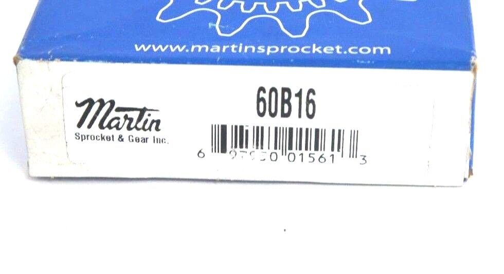 FACTORY SEALED MARTIN 60B16 SPROCKET 3/4" BORE, 16 TEETH