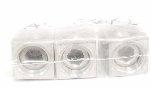 LOT OF 3 NEW SQUARE D AL250KD MECHANICAL LUGS 1-350KCMIL, CUA9AL