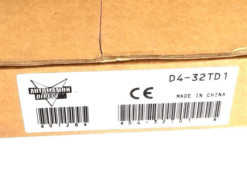 NEW AUTOMATION DIRECT D4-32TD1 OUTPUT MODULE D432TD1