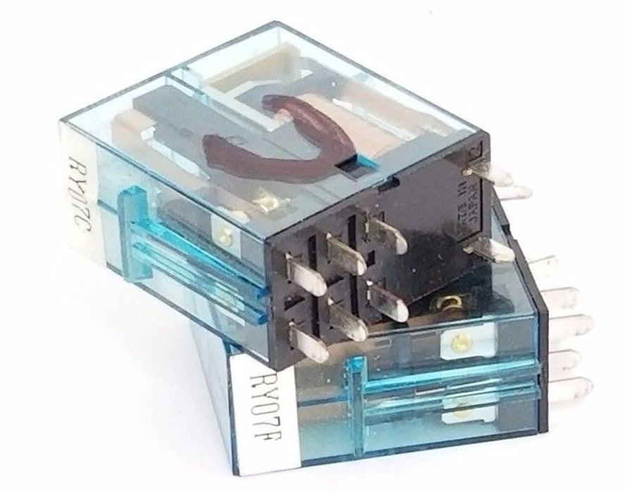 LOT OF 2 OMRON G7P-2 RELAYS G7P2, 24VDC, G7P-2-DC24