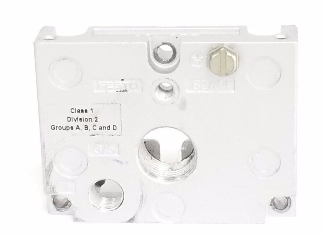 FESTO 351867 ALUMINUM END PLATE