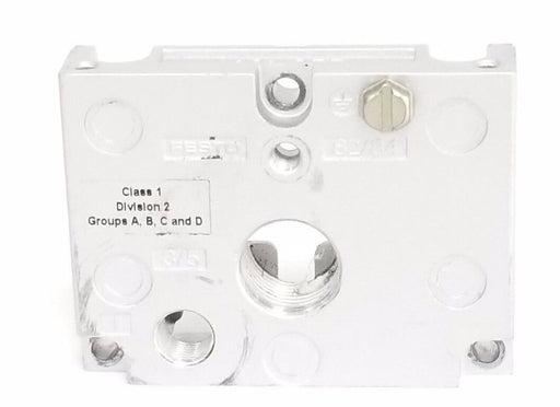 FESTO 351867 ALUMINUM END PLATE