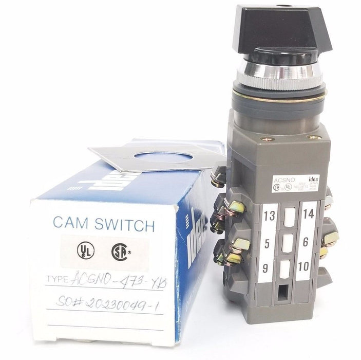 NIB IDEC ACSNO473YB CAM SWITCH ACSNO