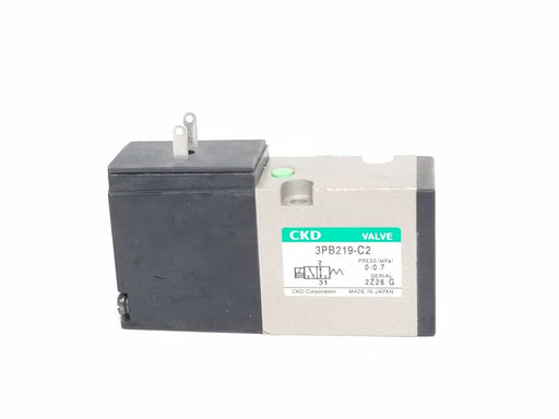 CKD 3PB219-C2 SOLENOID VALVE 0-0.7MPA