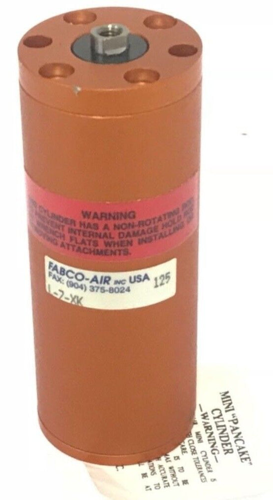 NEW FABCO-AIR I-7-XK PANCAKE CYLINDER 3/4" BORE