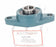 NIB AMI BEARINGS INC UCFL204 BEARING FLANGE MOUNT 204X1.5INCH PLATE MAKING