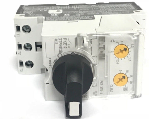 EATON PKE12-XTP012B CIRCUIT BREAKER W/ PKE-XTU-4 TRIP UNIT