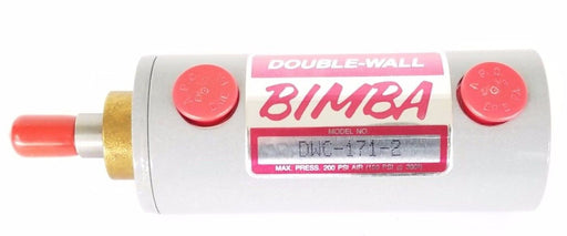 NEW BIMBA DWC-171-2 PNEUMATIC CYLINDER 1-1/2" BORE, 1" STROKE, 200 PSI